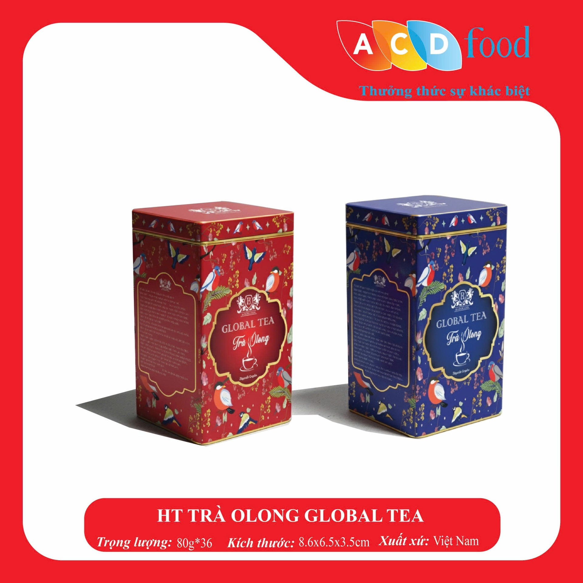 TRÀ OLONG GLOBAL TEA